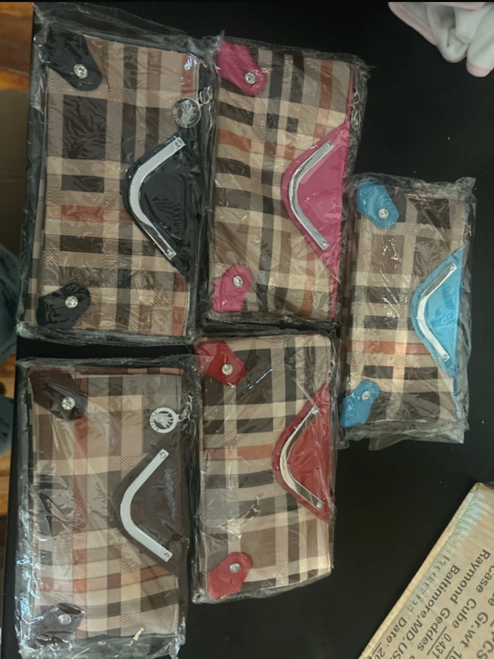 5pc crossbody bags